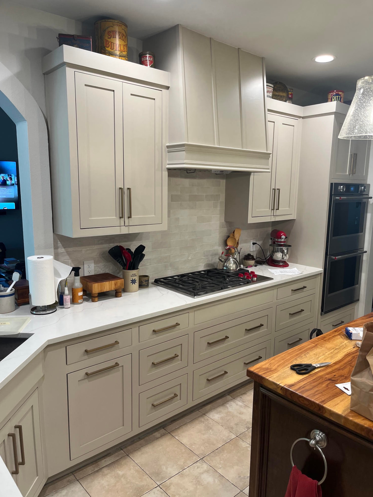 Painted Kitchen Remodel